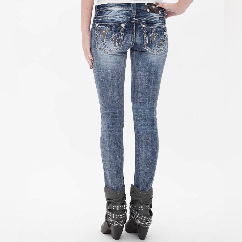 Miss Me Signature Skinny Jeans 28 EUC